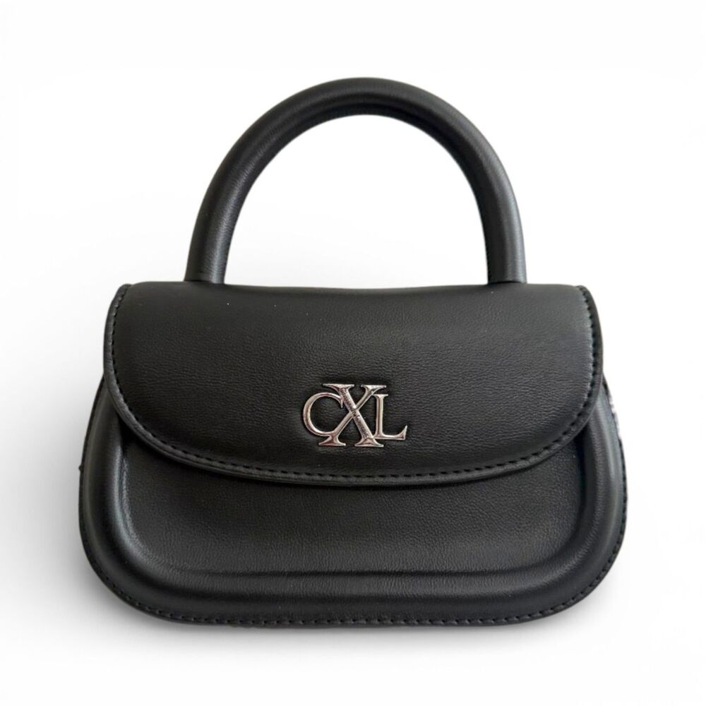 CXL by Christian Lacroix Char Crossbody and Top Handle Black Bag Purse